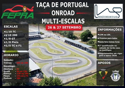 Taça de Portugal Onroad - Multi-escala - 2026
